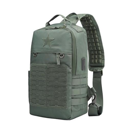 【魔术贴款单肩斜挎包】多功能运动休闲户外便携骑行牛津单肩斜挎包by 商品图2