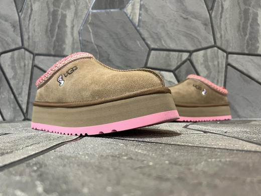 春季特惠💰350 UGG Tazz 厚底爱心民族风 舒适休闲包头拖鞋 女款 商品图5