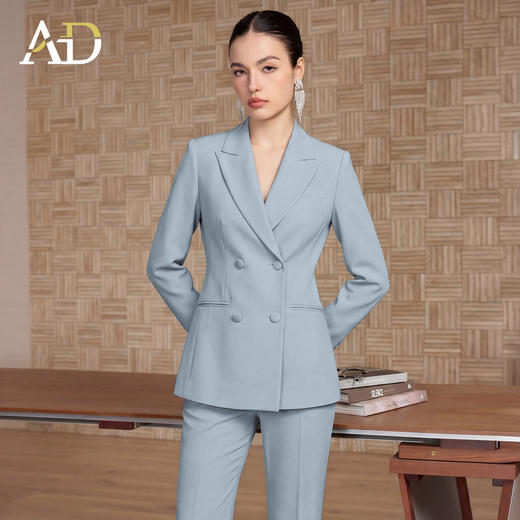 AD高端品牌通勤职业西服外套女2026新款高级感西装正装穿搭一整套 商品图0