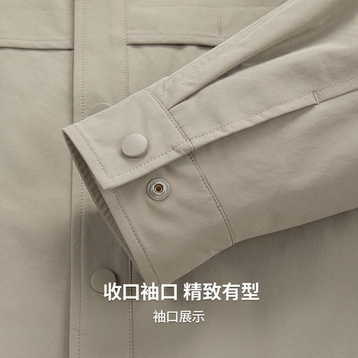 【平整扛皱】圣得西轻商务休闲夹克男士2026新款外套春季翻领上衣 商品图8