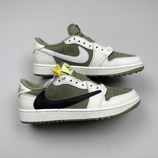 春季特惠💰430 公司级 # Travis Scott x Air Jordan 1 AJ1乔1低帮倒钩 商品图7
