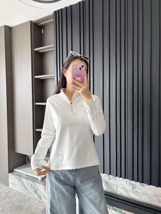 点此购买 迪桑特春秋季女士F360防晒吸湿速干长袖针织衫 qk 340812 商品图6