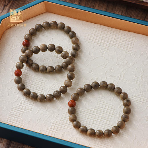 天然加里曼丹沉香手串 9.5mm*20颗 5克 SP12421 商品图0