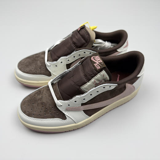 春季特惠💰430 公司级 # Travis Scott x Air Jordan 1 AJ1乔1低帮倒钩 商品图1