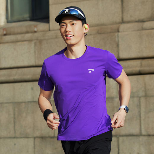 多威新品上衣速干运动跑步男女短袖圆领衫2252141 商品图8