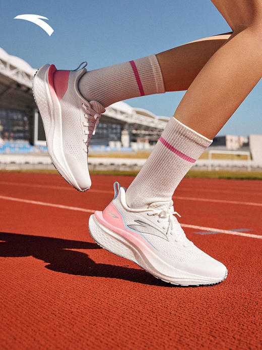 【内购链接】安踏马赫6代SE丨减震防滑跑步鞋女中考体测专业运动鞋122615582 商品图2