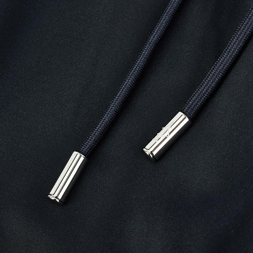 【凉感】德鲨新品休闲针织短裤男时尚松紧腰系带五分裤子 商品图3