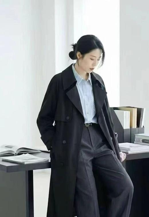 伊芙丽eifini长款风衣外套1H2160051 商品图2