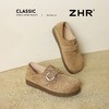 ZHR则则复古全包勃肯鞋女鞋2025新款一脚蹬袋鼠勃肯鞋两穿休闲鞋 商品缩略图5