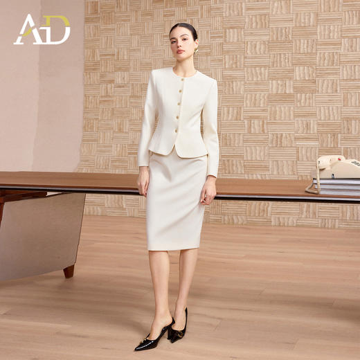 AD高端精致职业装两件套2026春新款高级感女士出席重要场合的裙子 商品图3