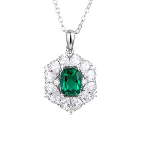 培育祖母绿/蓝宝系列饰品