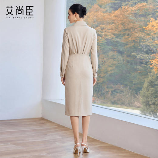 艾尚臣衬衫半裙两件套女春季轻熟通勤时尚套装2026新款长袖职业装 商品图4