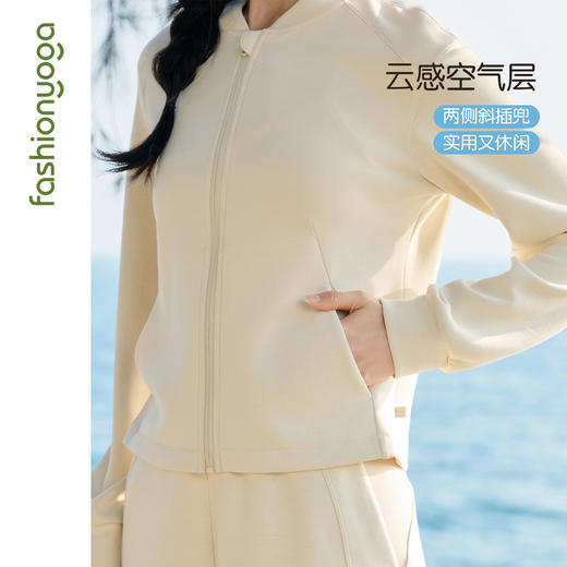 F16802休闲气质空气层外套 商品图2