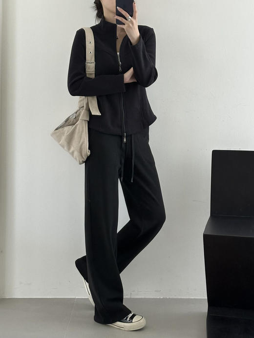 Lu小立领蛋白瑜伽式显瘦保暖套装 商品图8