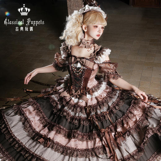 【全款预售】安东尼蛋糕 分体 蒸朋/天文钟 古典玩偶 Lolita 商品图6