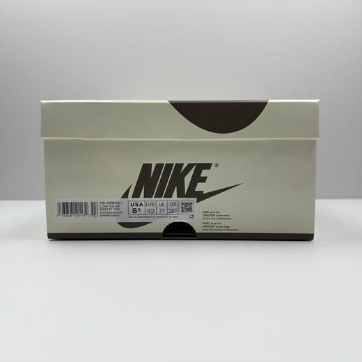 春季特惠💰430 公司级 # Travis Scott x Air Jordan 1 AJ1乔1低帮倒钩 商品图8