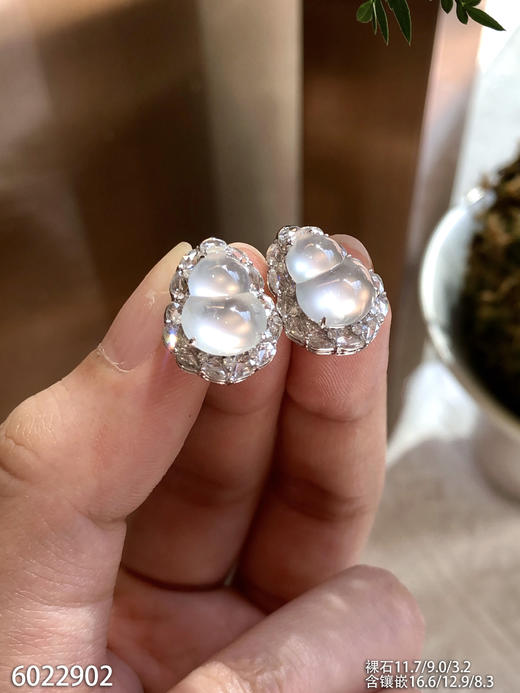 6022902，葫芦耳钉。具体价格微信咨询 商品图1