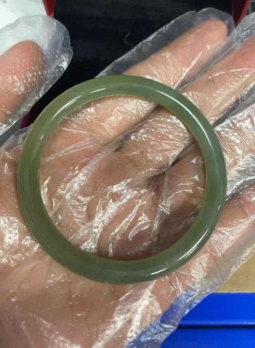 V121134-A-X028V00036404 周大福CHOW TAI FOOK 【情人节礼物】圆圆满满圆镯和田玉手镯玉手镯 商品图0