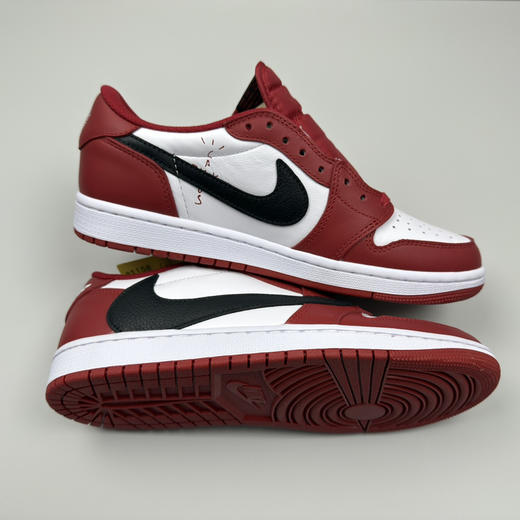 春季特惠💰430 公司级 # Travis Scott x Air Jordan 1 AJ1乔1低帮倒钩 商品图3