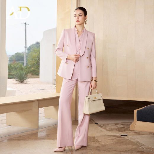 AD西装套装女春2026新款爆款高级感正式场合职业装超火穿搭一整套 商品图0