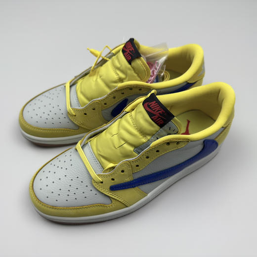 春季特惠💰430 公司级 # Travis Scott x Air Jordan 1 AJ1乔1低帮倒钩 商品图1