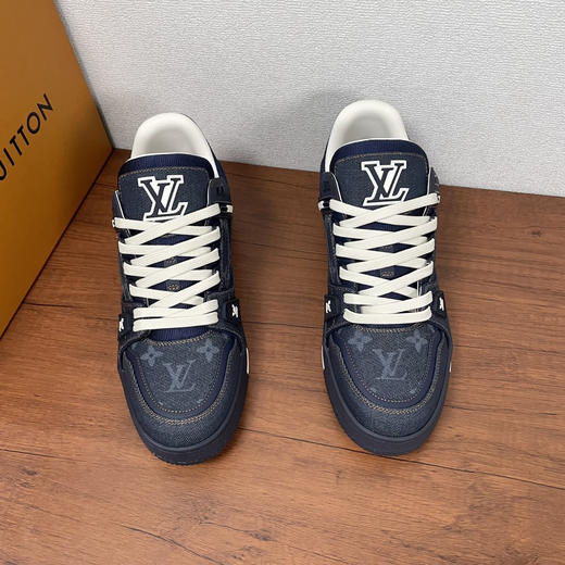 驴家 Trainer 运动鞋 印花丹宁布 商品图2
