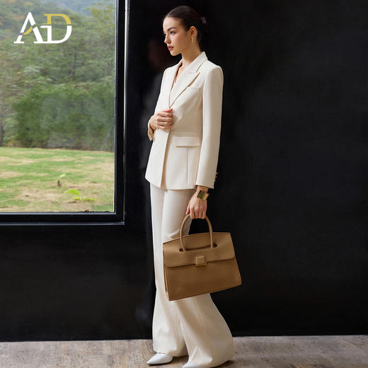 AD高端品牌西装套装女春2026新款高级感马甲微喇裤职业穿搭一整套 商品图3