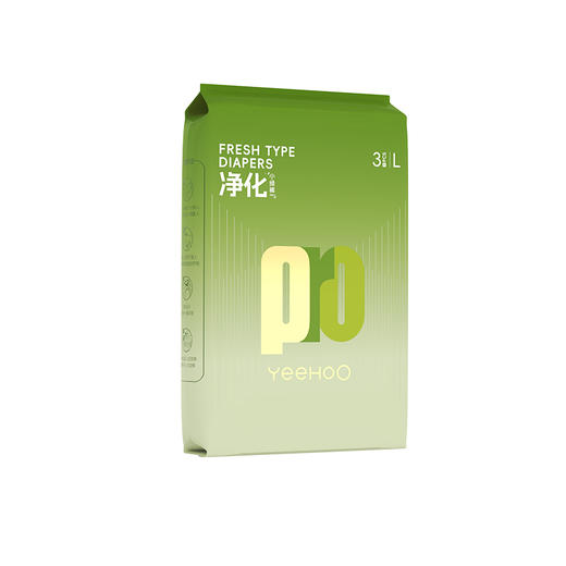 YEEHOO小绿裤PRO裤型婴儿纸尿裤L3片 商品图0