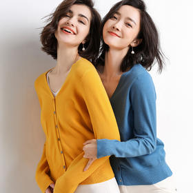 买一送一 需2件加入购物车 基础款针织衫 多色可选  A-5860