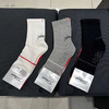 韩单男士titleist高尔夫球袜，新款运动休闲中短袜百搭袜子，带防滑颗粒  ，均码39-44
白色/花灰色/黑色。特价99两双包邮 商品缩略图0