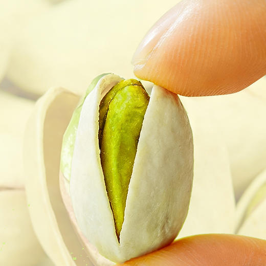 【咸香入味】三点食分 大颗粒开心果 500g/罐(原色) 轻轻剥开不费力 商品图3