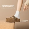 ZHR则则卡皮巴拉风勃肯鞋女2026春秋季复古轻便面包鞋增高包头拖鞋 商品缩略图2