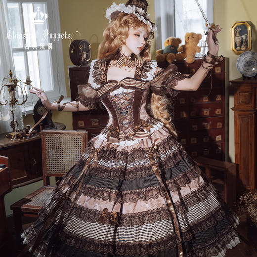 【全款预售】安东尼蛋糕 分体 蒸朋/天文钟 古典玩偶 Lolita 商品图2