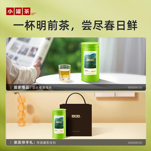 【2026春茶】小罐茶 金标系列碧螺春茶 明前特级春茶 100g【预售】 商品图4