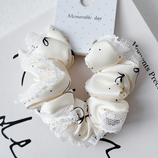 ZY清新蕾丝梦幻缎面发圈BYHL发圈-纪念日百货门店同款169447297 商品图2