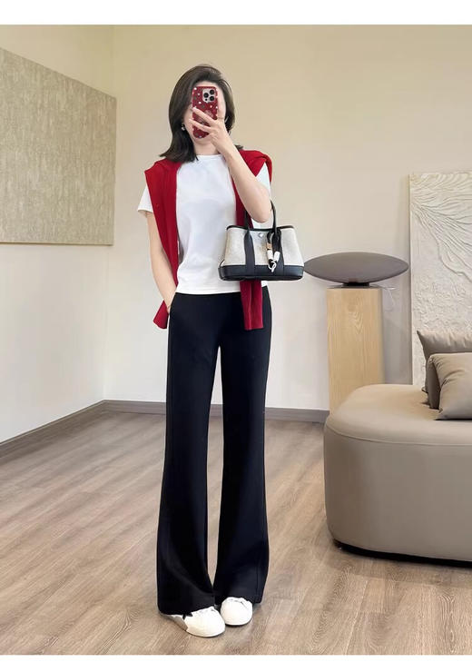 SYJ1186微喇修身休闲长裤 商品图1