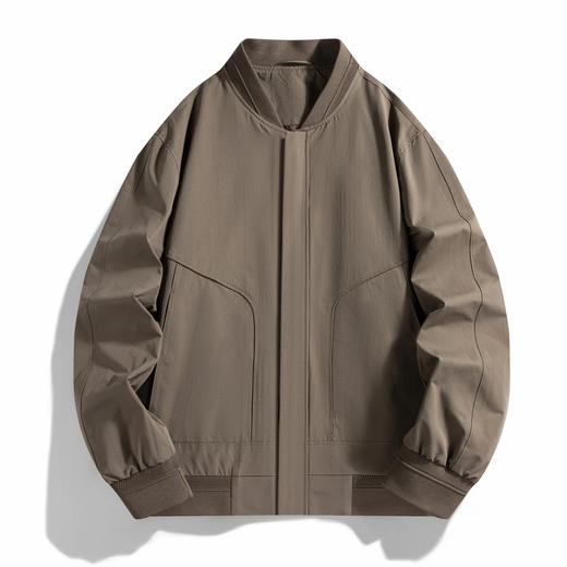 【舒适有型】圣得西男士春季外套棒球领2026新款简约轻熟通勤夹克 商品图13