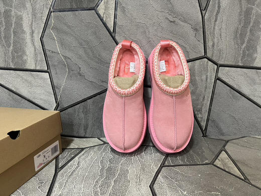 春季特惠💰350 UGG Tazz 厚底爱心民族风 舒适休闲包头拖鞋 女款 商品图7
