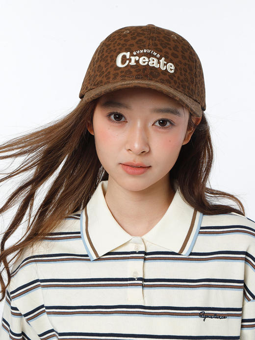 时尚牛仔刺绣ZY创新豹纹棒球帽-纪念日百货门店同款169293398 商品图1