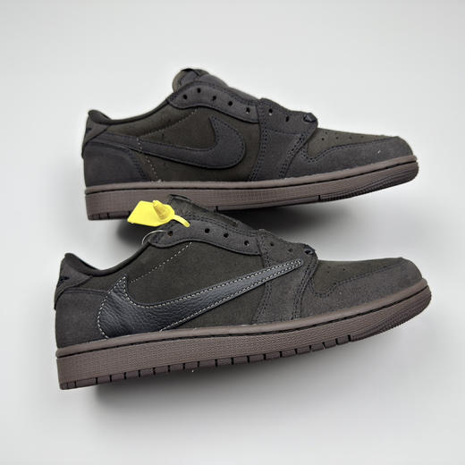 春季特惠💰430 公司级 # Travis Scott x Air Jordan 1 AJ1乔1低帮倒钩 商品图7