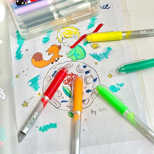 丙烯马克笔【开学季】beifa贝发12/24色直液式丙烯马克笔  绘画美术专用丙烯马克笔 0227 商品图2