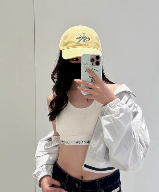 原单CK Je*ns情侣款字母刺绣棒球帽022602 商品图0