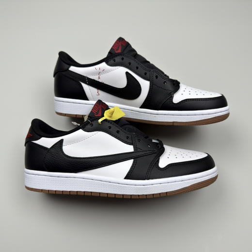 春季特惠💰430 公司级 # Travis Scott x Air Jordan 1 AJ1乔1低帮倒钩 商品图7