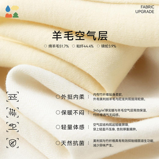 [屁侠推荐]空气层卫衣 森林棠26春款 山下羊轻盈体感立领半拉链运动卫衣20261036 商品图3