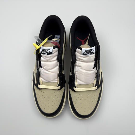 春季特惠💰430 公司级 # Travis Scott x Air Jordan 1 AJ1乔1低帮倒钩 商品图4