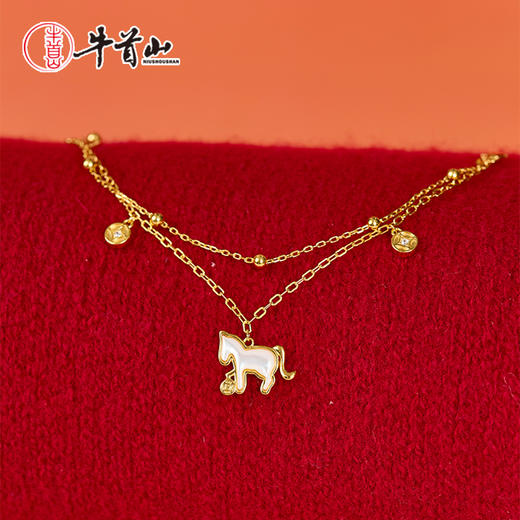 牛首山文创马上有钱系列饰品马年新品吊坠耳钉手链 商品图4