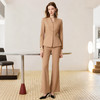 艾尚臣卡其色职业装女秋冬新款高级感时尚工作服气质通勤西装套装 商品缩略图0
