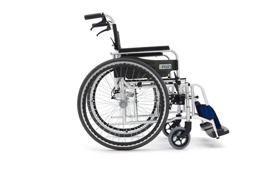 日本MIKI轮椅轻便折叠老人手推轮椅残疾人专用代步车 商品图8