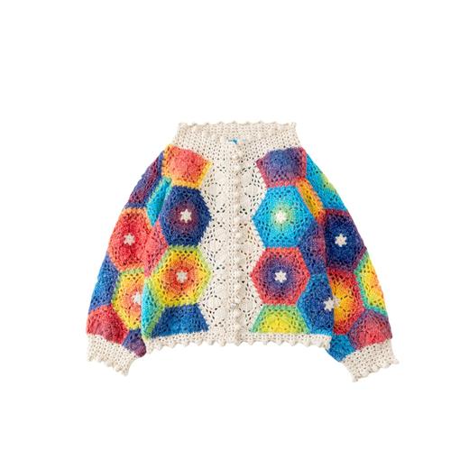 苏苏姐家繁芜开衫手工DIY编织钩针毛线团衣服自制材料包 商品图4