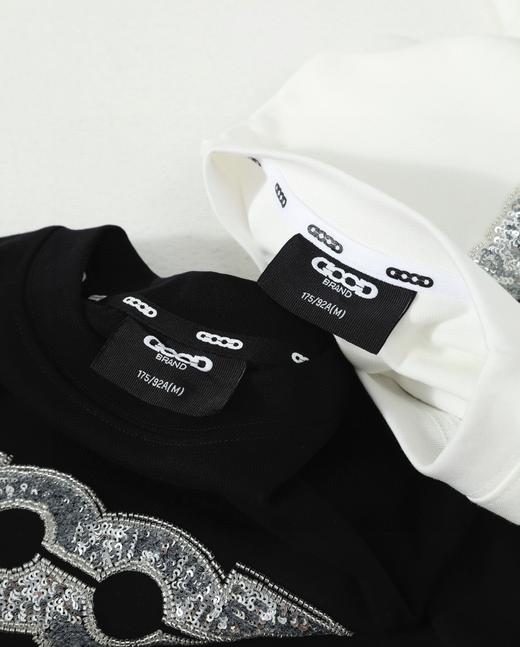 点此购买 GOODBRAND春秋季男女款地图亮片轻奢时尚纯棉长袖卫衣 md 340891 商品图14